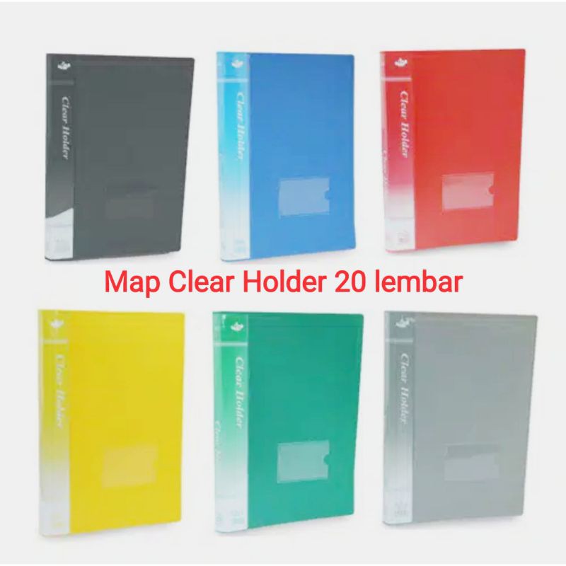 

Map Clear Holder 20 lembar Felix