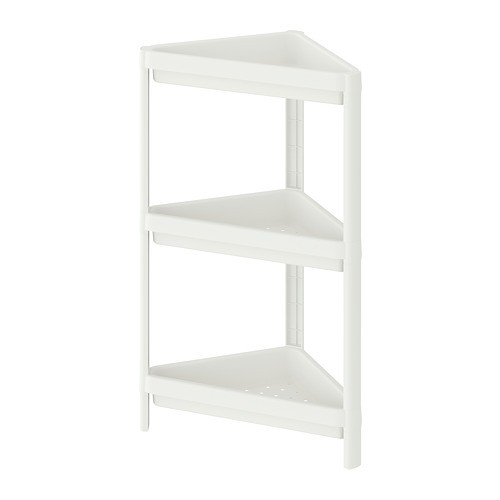 Rak sudut kamar mandi VESKEN IKEA