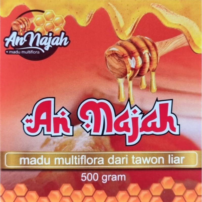 Madu Tawon Liar Asli Palembang 1/2 kg