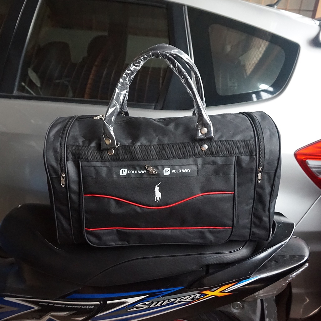 garansi tas travel bag jumbo tas pakaian jinjing tas baju tas duffel tas pakean terbaru pria wanita