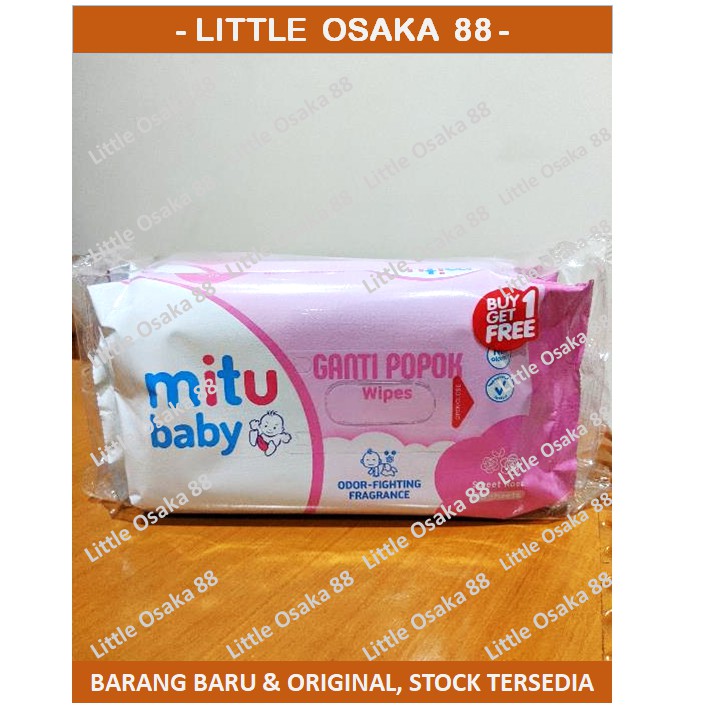 Mitu Baby Wipes Promo Beli 1 Gratis 1