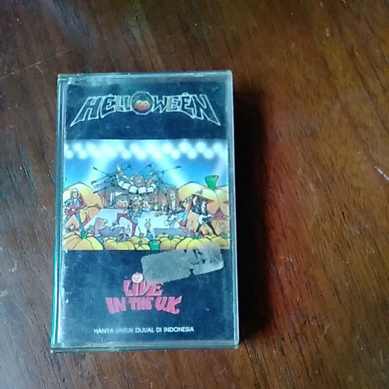 Kaset Helloween Live in the uk