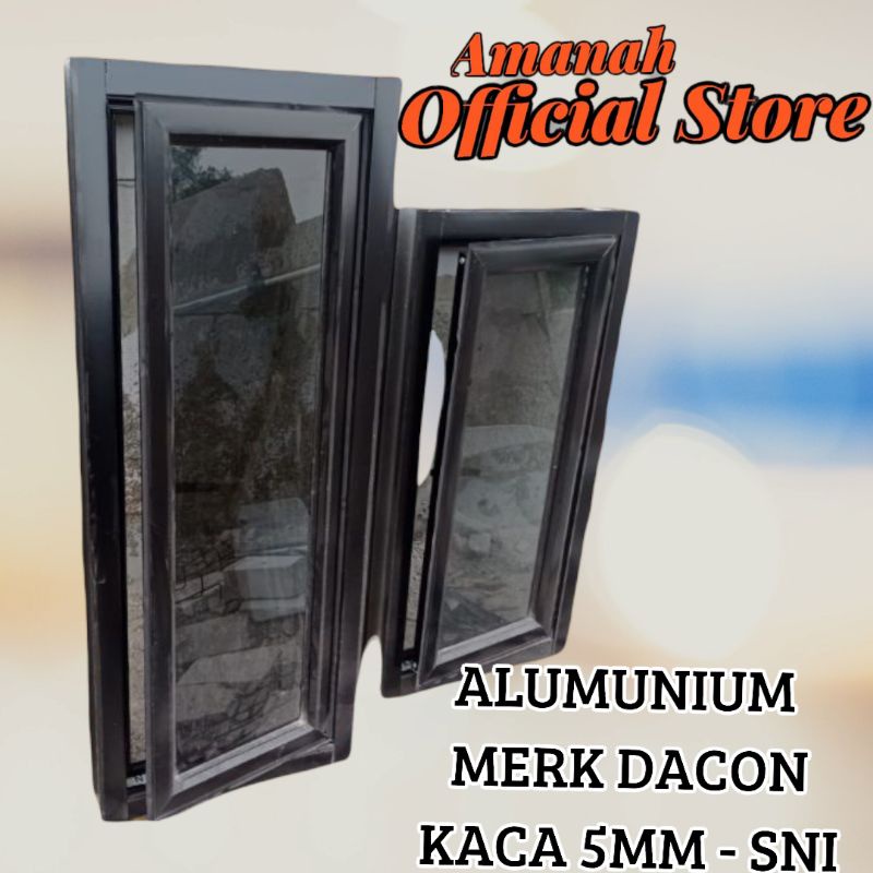 Jendela Bovenli Alumunium(Alumunium window) - 40 x 100
