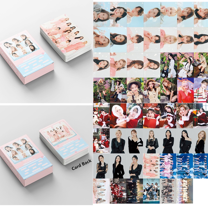 55pcs/box TWICE photocards 2022 TWICE4 The Feels Formula of Love Taste of Love Lomo Card HD Photo Card