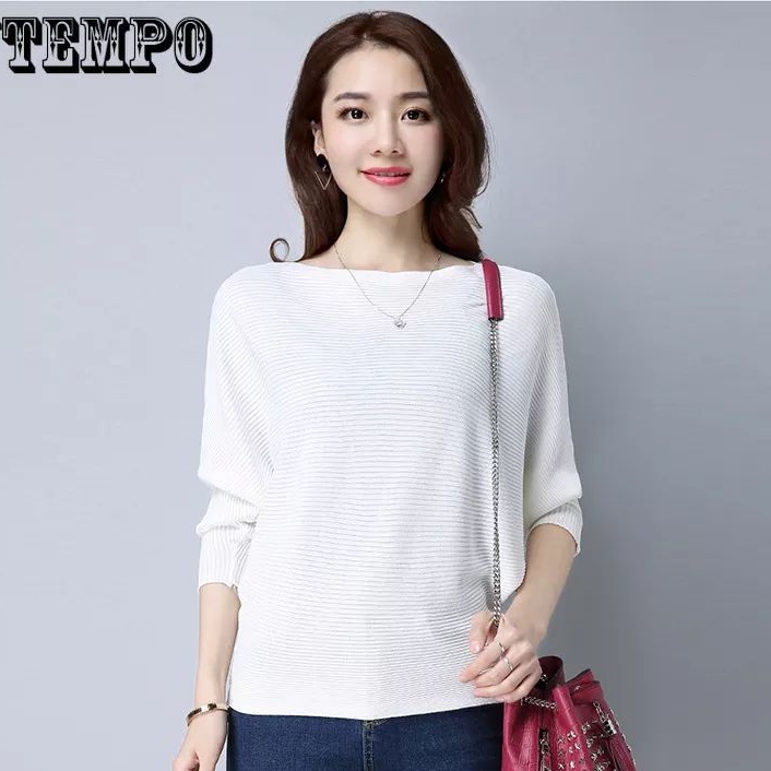 SN - Blouse Batwing rajut premium