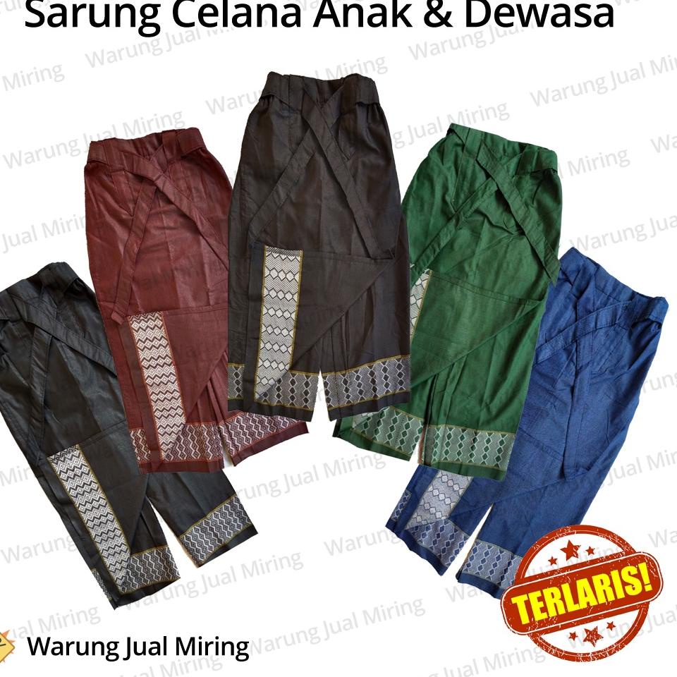 [KODE 069K7] Sarung Celana Anak TK SD SMP SMA Remaja Dewasa Instan Kain Sarcel Celsar Celarung Panja