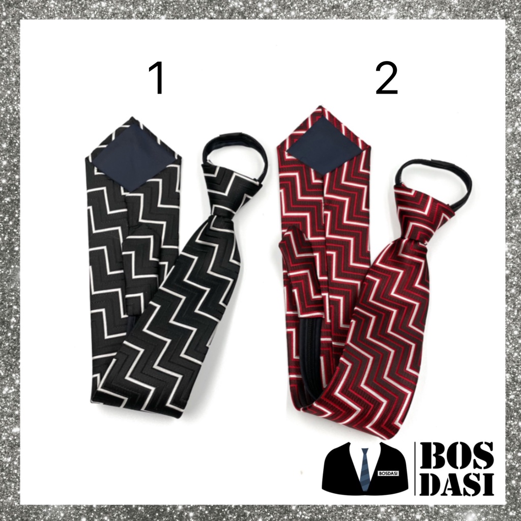 DASI RESLETING PRIA MOTIF / ZIPPER / LANGSUNG JADI 8 CM MOTIF Z