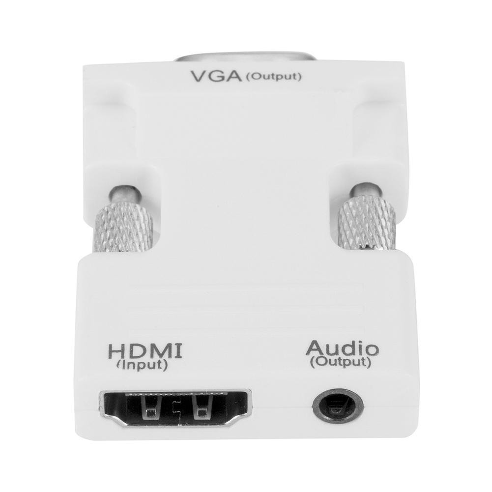 MOJITO HDMI Female to VGA Male Adapter w/Audio Cable Support 1080P Signal Output