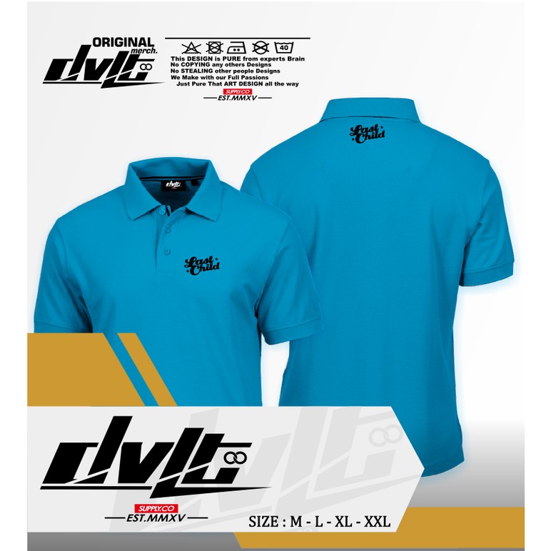 Poloshirt / Kaos Polo Musik Band Last Child Logo Murah -Dilan.cloth