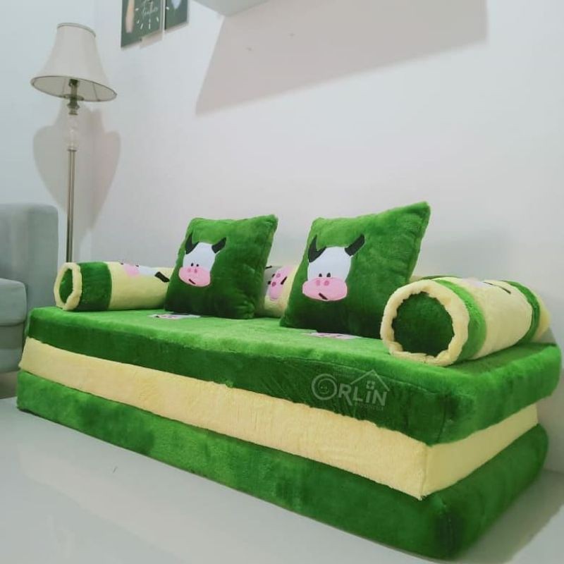 SOFABED size reguler tebal 10 cm original orlin indonesia