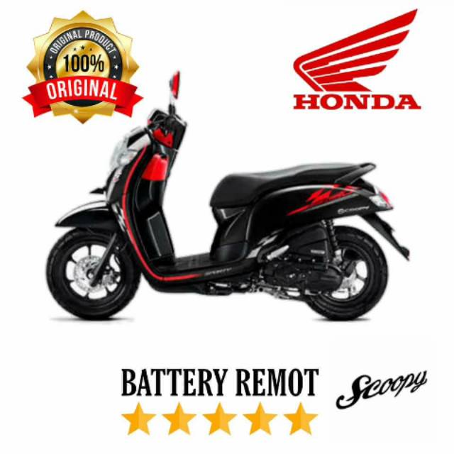 Battery Batrei Remot keyless Honda Scoopy 2017 Original