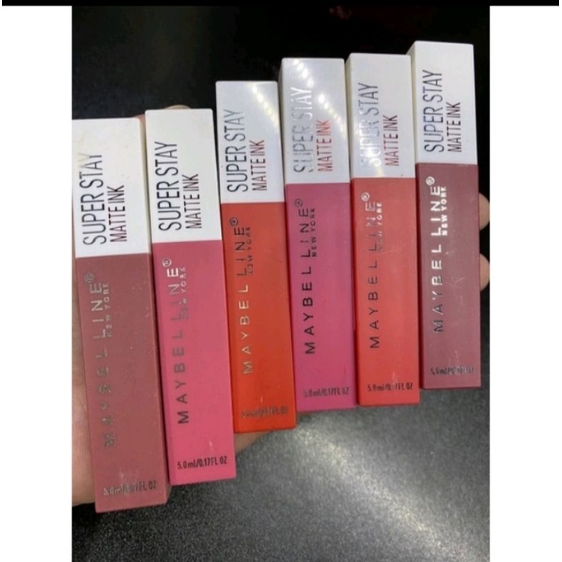 Maybelline Superstay Matte Ink Barcode