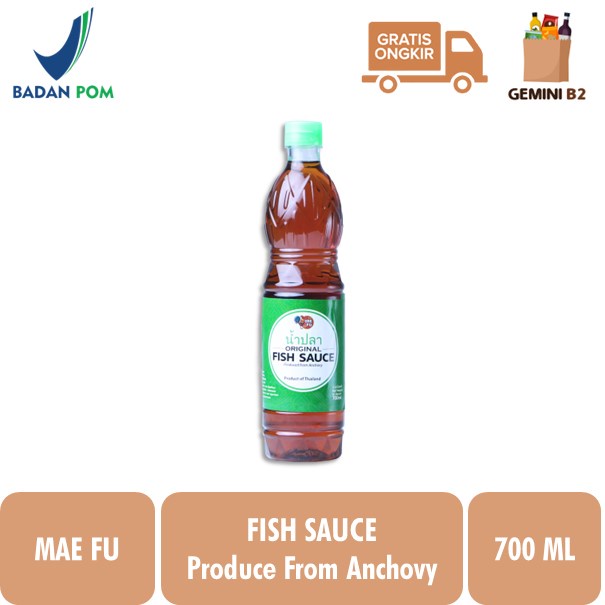 

Mae fu Fish Sauce / Kecap Ikan / Kecap Asin Ikan 700ml