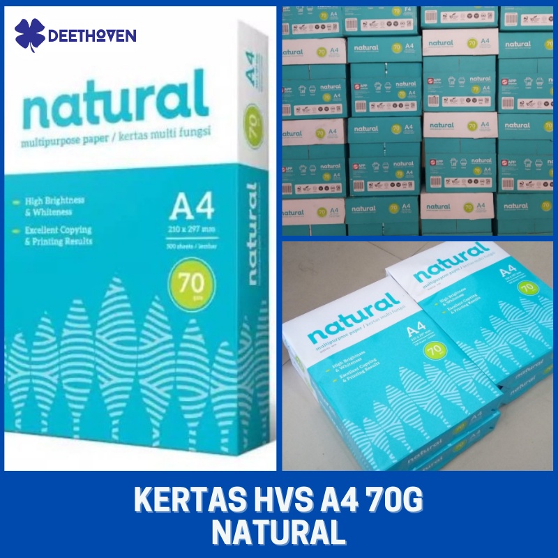 

KERTAS HVS A4 70 GSM NATURAL