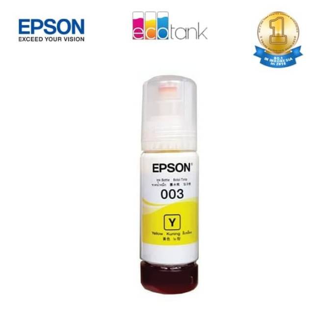 TINTA EPSON ORIGINAL 003 L1110 L3100 L3101 L3110 L3150 L5190 YELLOW