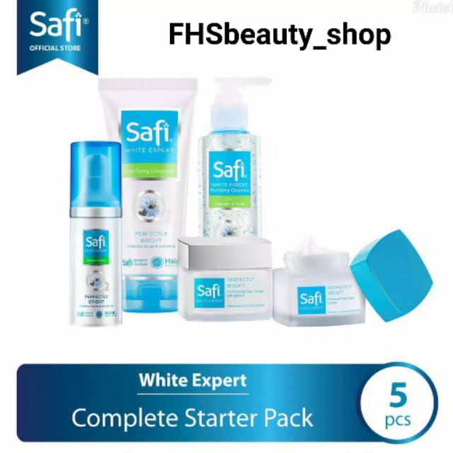 Paket safi whte Expert complite/ skin care pemula