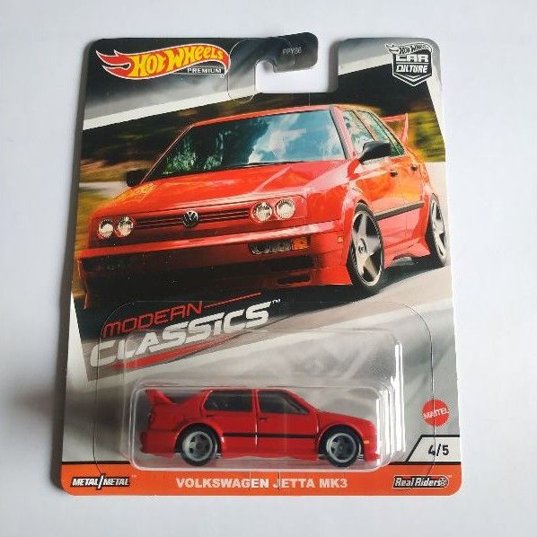 hotwheels hot wheels modern classics volkswagen jetta mk3