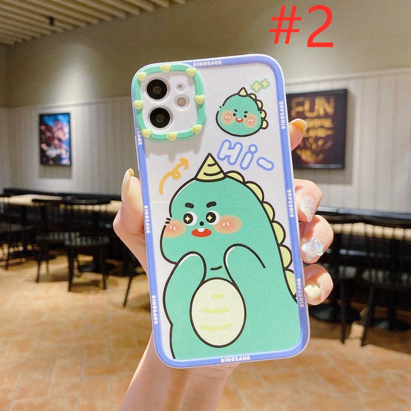 So Cute！Unicorn & Dinosaur Soft Case OPPO A53 A33 A31 A5 A9 2020 A16 A54 A55 A74 A15 A15S A3S A52 A92 A57 A39 F1S F9 Pro A7 A5S A12 A11K F11 K3 K5 Reno 4 5 F 6 Realme C1 X XT Casing VIVO Y11 Y12 Y12i Y15 Y17 Y12S Y20 Y20S Y50 Y30 Y30i Y83 Y81 Y91C Y93-2
