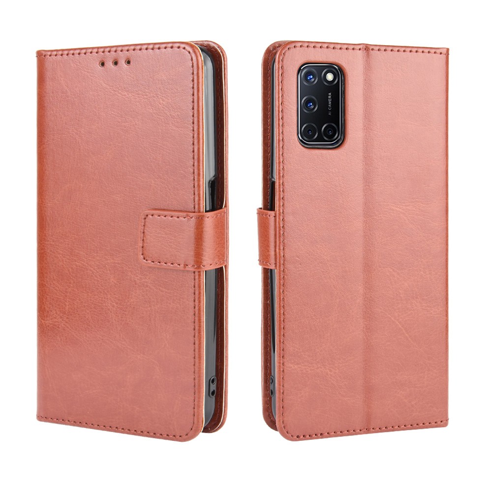 OPPO A92 Casing Kulit PU Lipat Magnetik Untuk HP OPPO A92