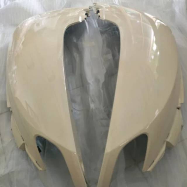 Body belakang SCOOPY LED NEW 2017-2018 cream