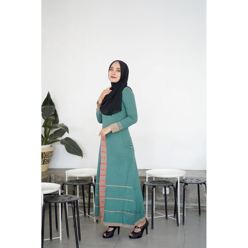Gamis Rajut Adem Busui Valida Dress