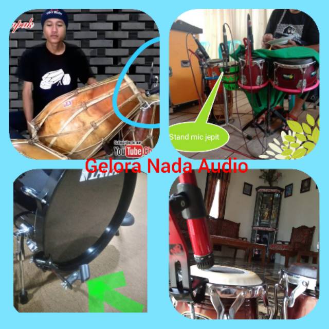 Stand mic gendang stand mic drum stand mic rampak stand mic hadroh stand mic ketipung ketip