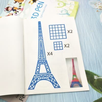 

(DISKON TERMURAH) Buku 40 Pattern 3D Pen