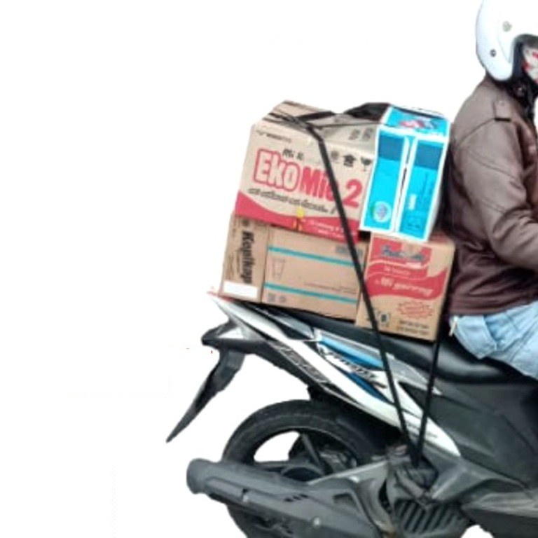 Tali Ikat Bagasi Motor Panjang 1M 1 meter 40" Elastis Melar Kuat