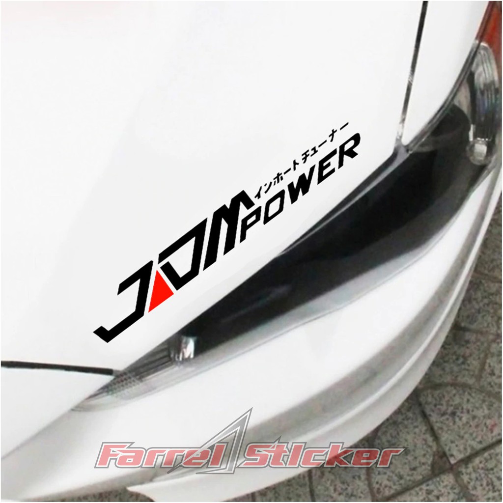 stiker sticker jdm mobil