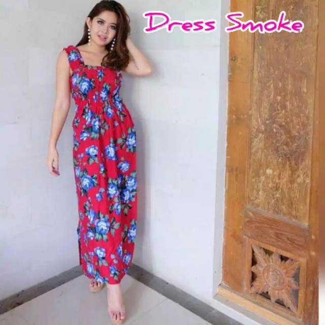 DRESS KERUT DADA PANJANG || SEMOK PANJANG DEWASA