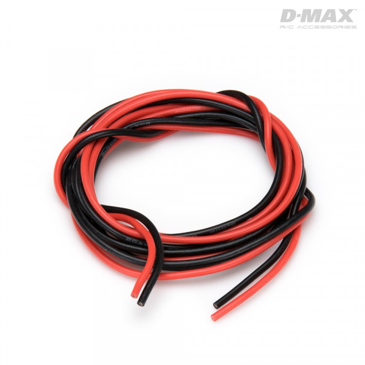 1cm Kabel silikon 20AWG Silicon Wire Flexible Cable Baterai Lipo Battery 1S RC Quadcopter Airplane p