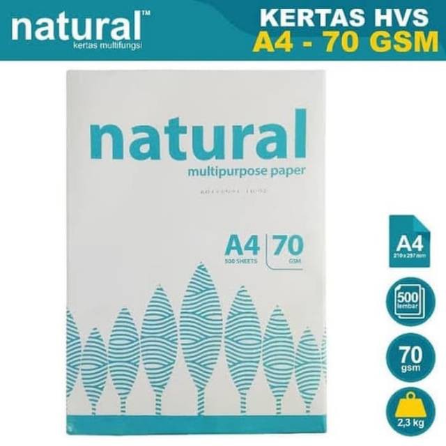 

Kertas HVS A4 Natural 70 Gram