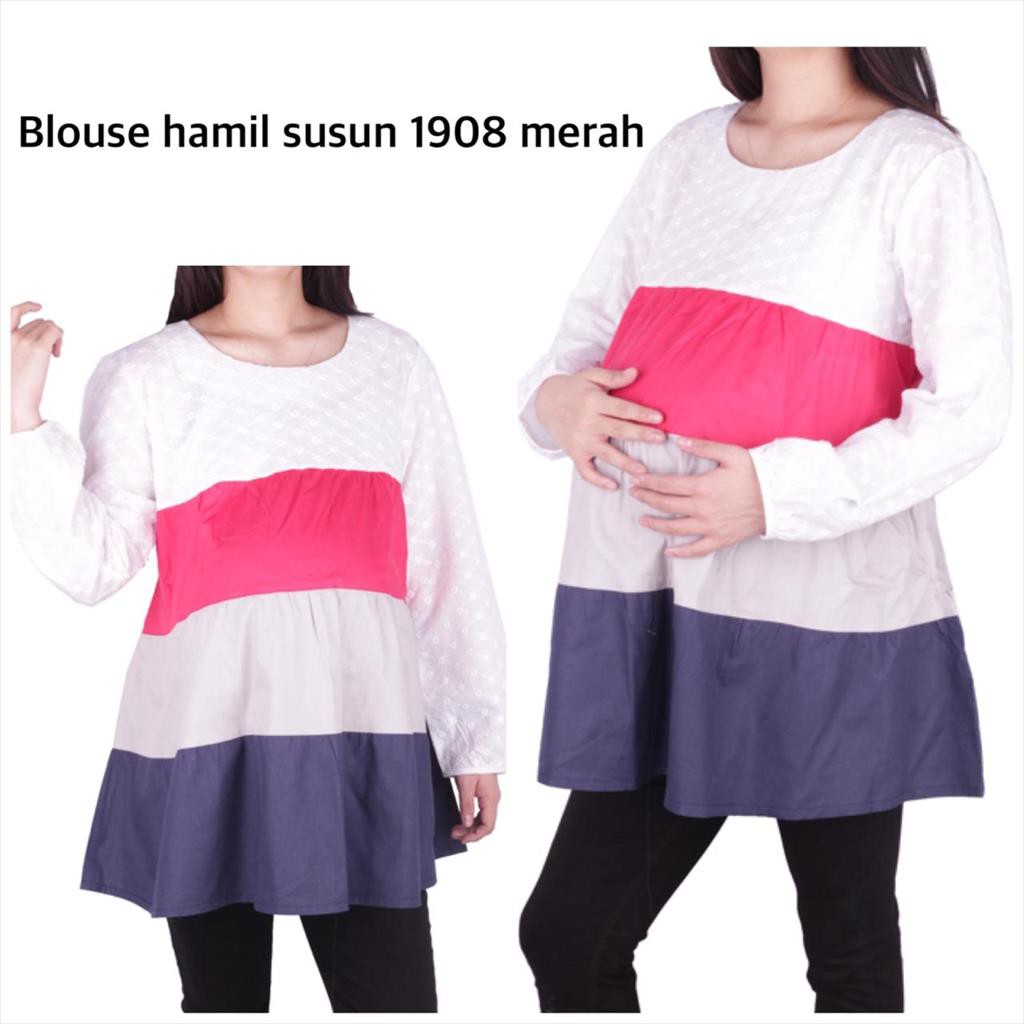 Blouse hamil susunpanjang 1908 baju hamil