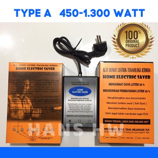 Home Electric Saver Original 450 - 1300 watt Type A - Penghemat Listrik