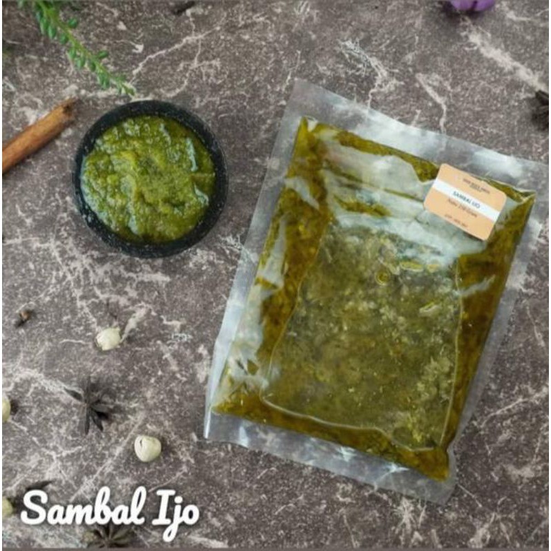 

Sambal Hijau 250 gram