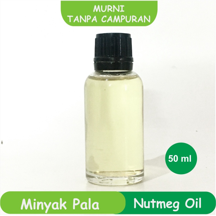 50ml minyak pala murni asli tanpa campuran nutmeg pure essential oil aromatherapy therapeutic grade 