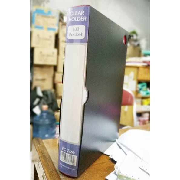 

Clear Holder Isi 100 Lembar Folio F4 / Map Document Plastik Dokumen