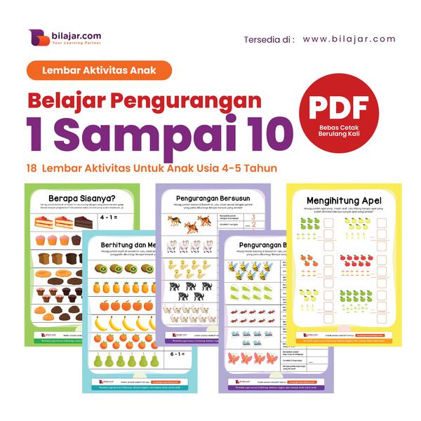

PDF File Belajar Pengurangan 1 - 10 Matematika 18 Halaman
