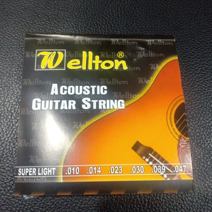 Senar gitar Akustik WELLTON 010 / Acoustic Guitar String WELLTON 010