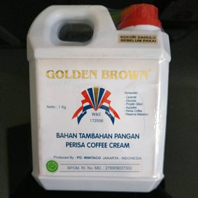 

Golden Brown Coffee Cream 1 Liter