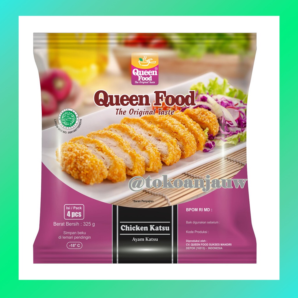 

Queen Food Chicken Katsu 350 gr / Ayam Katsu