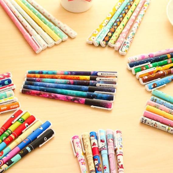 

(Z11WW] ,.Pulpen Gel Set Super Heroes Isi 6..!!