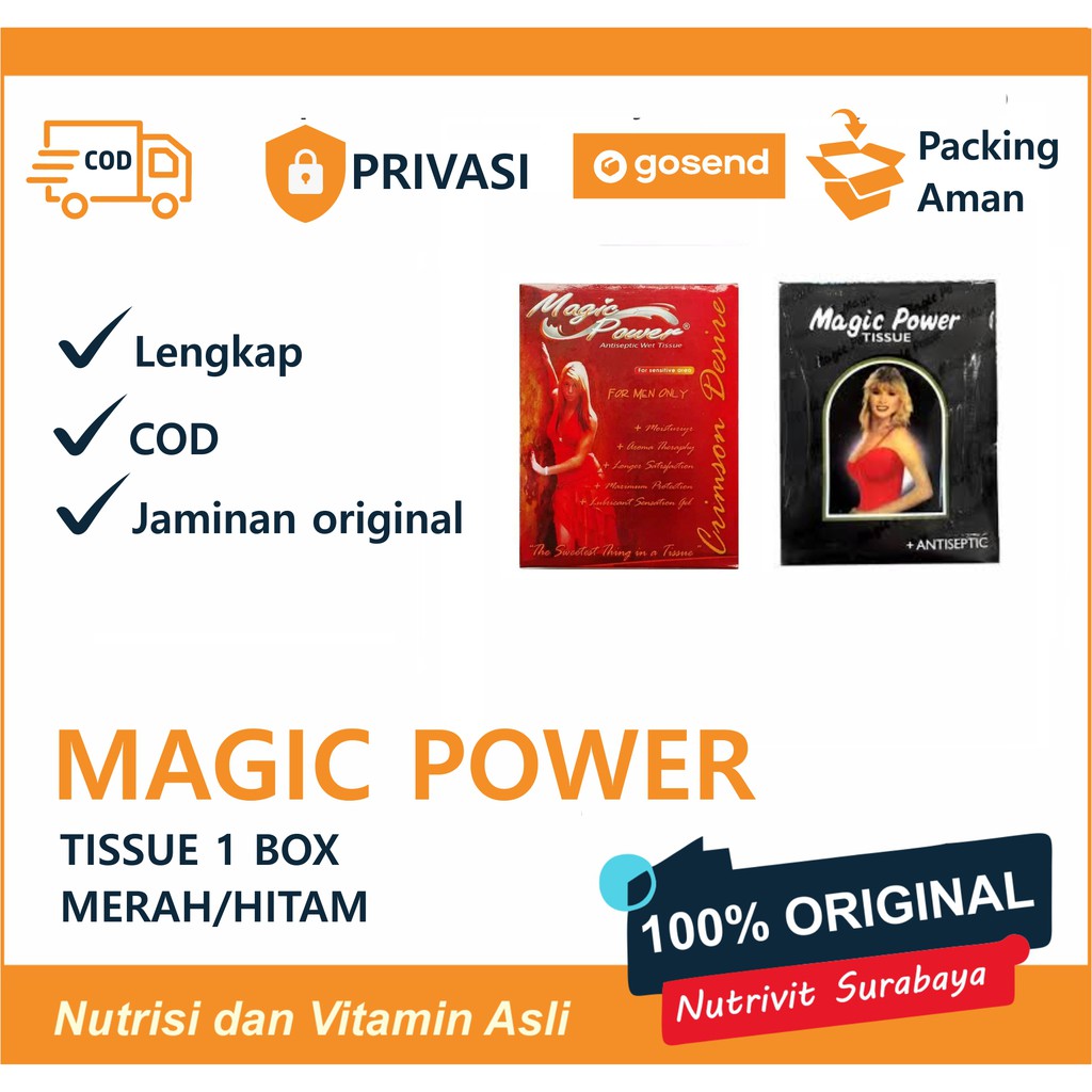 Tisu Magic Original - isi 6 - Magic Power