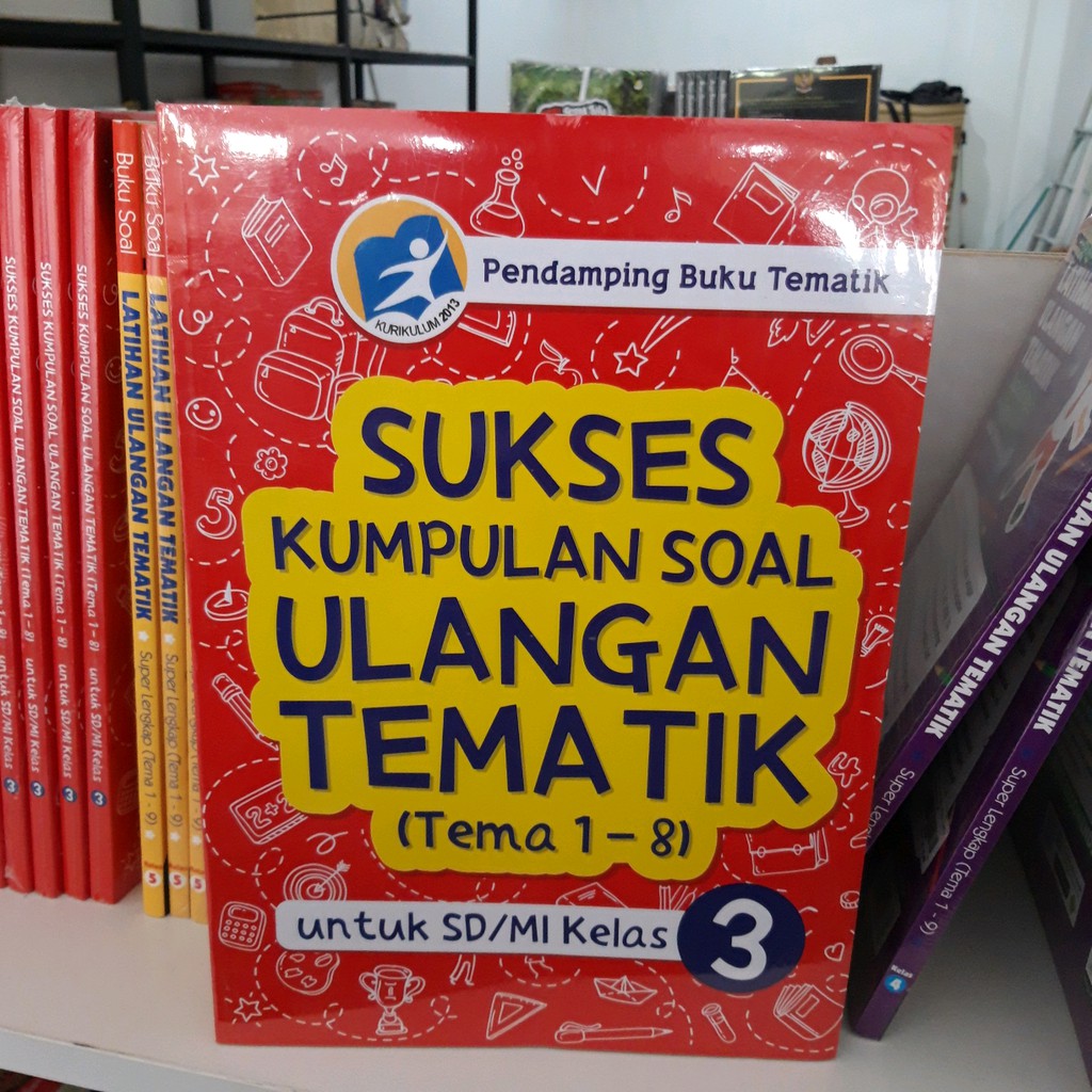 Sukses Kumpulan Soal Ulangan Tematik Sd Mi Shopee Indonesia