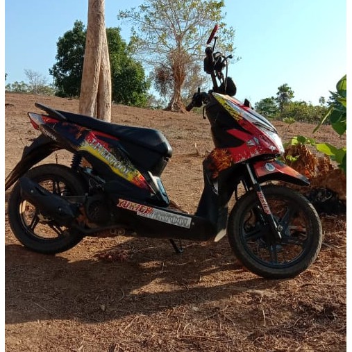 STIKER VARIASI BEAT STREET DECAL STRIPING FULL BODY BEAT STREET LIVERPOOL