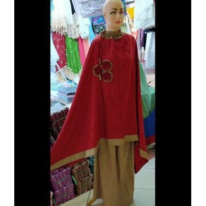 Mukena Parasut Abaya Tanpa Kepala