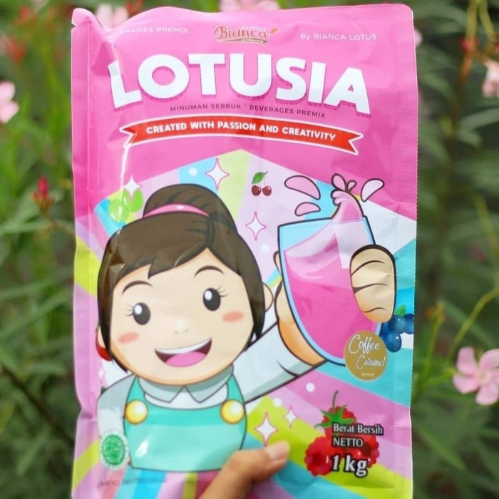 

DISKON - (BISA COD) Lotusia Premium Powder Drink 1 kg / Bubuk Minuman