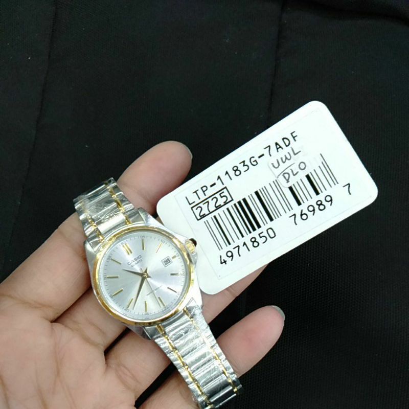 Jam Tangan Wanita CASIO LTP-1183G-7ADF Original