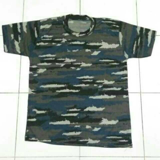 Baju Kaos Loreng Doreng Malvinas Army Dewasa