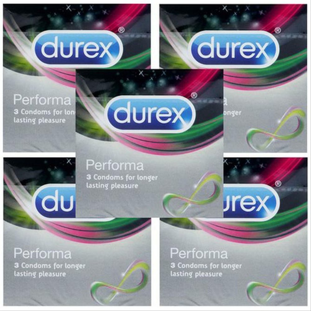 Durex Performa 3pcs Mengandung cairan pelumas khusus
